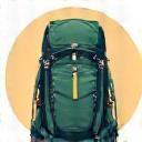 Iconic image of a large hiking backpack